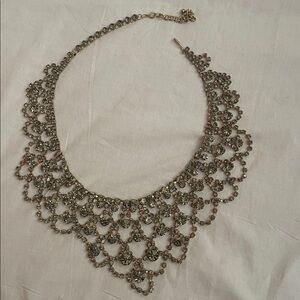 Elegant Gold  Statement Necklace